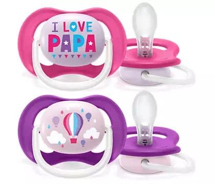Philips Avent Ciuccio Ultra Air Balloon/Papa Femmina 6-18 Mesi 2