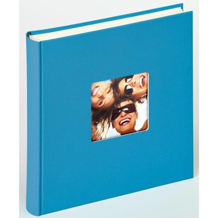 Walther Design Fotoalbum Fun 30x30 Cm Havsblå 100 Sidor Blå