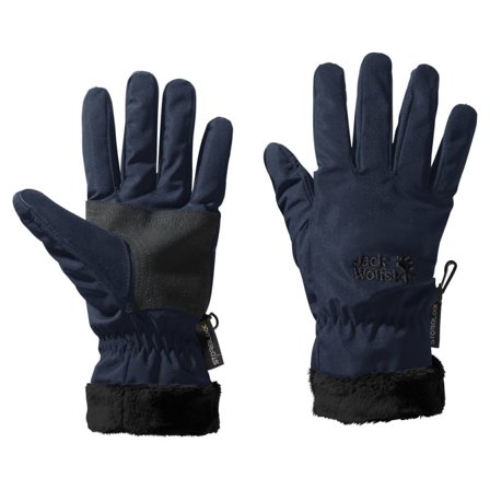 Jack Wolfskin Stormlock Highloft Glove Women Women hiking gloves Blue XS