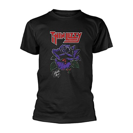 Tunn Lizzy Black Rose T-shirt