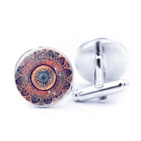 Mandala Manschettknappar Manschettknappar för män 10 10