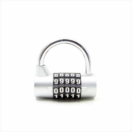 Stor størrelse fem 5-sifret kodelås, hengelås for treningsskap, klubb-XM2-