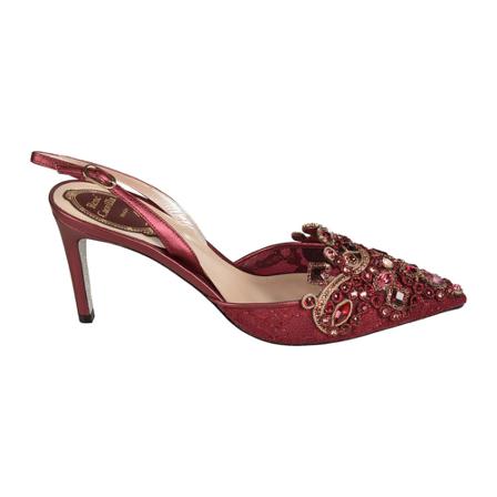 René Caovilla Pumps , Rood , Dames , Maat: 36 EU