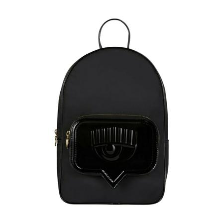 Chiara Ferragni Collection, Backpack Czarny, Kobieta, Rozmiar: ONE Size