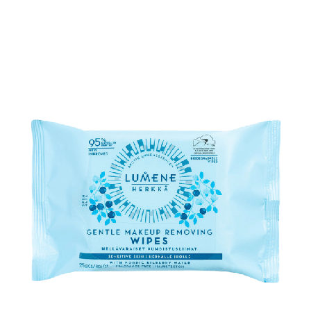 Lumene Gentle Makeup Removing Wipes Rengöring Dam 25 PCS