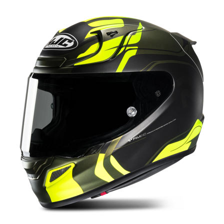 Kask Integralny HJC RPHA 12 Lawin MC4SF Czarny/Fluorescencyjny Żółty/Zielony S
