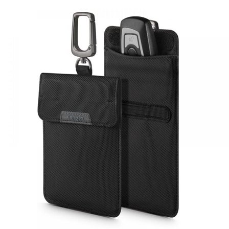 Tyverisikring Spigen Pouch Keyless RFID Signal Blocker - sort