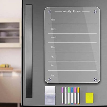 Akrylkalender Magnetisk akrylplate 1 1