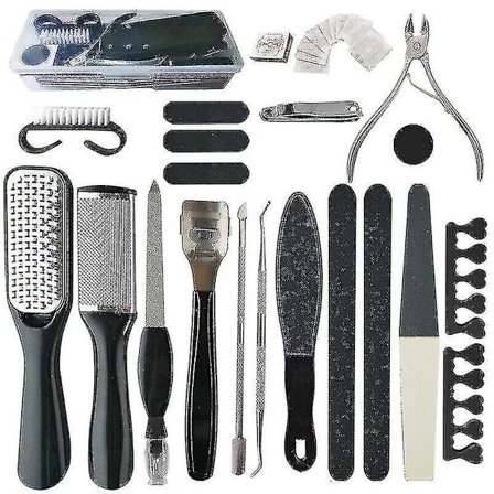 Fotfil för Pedikyr, Rostfritt Stål, Hårdhudsborttagare