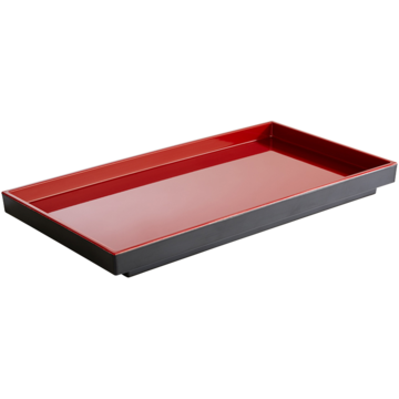 Fat APS Asia Plus Melamin Röd/Svart GN