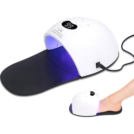 Bærbart multifunktionelt værktøj Hvid enhed til tånegle og fingernegle, beskadigede og misfarvede Effektiv og pålidelig