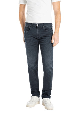 Replay Grover Straight Fit Jeans Herr Blå W36/L34