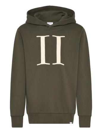 Encore Bouclé Hoodie Kids Les Deux Green