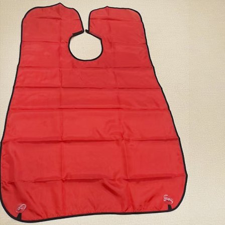 Barber Hagesmæk Barbering & Skægtrimmning Styling Hagesmæk - Rød