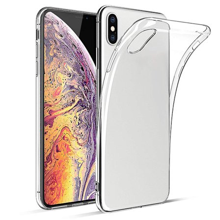 iPhone X / XS -kotelo - ohut läpikuultava