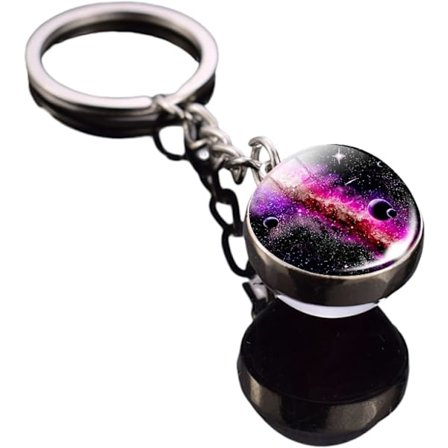 Nøkkelringer Ny Glass Sfærisk Nøkkelring