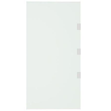 Vidaxl Sidopanel För Entrétak Transparent 50x100 Cm Härdat Glas Transparent