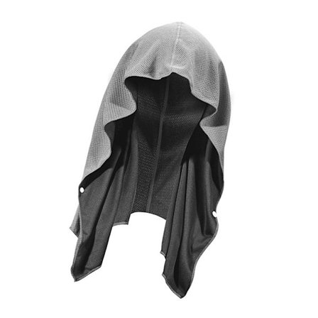 Kjølehåndkle med hette, kjølehåndklær for nakke og ansikt, UVS-beskyttelse, kjølende nakkebandasje