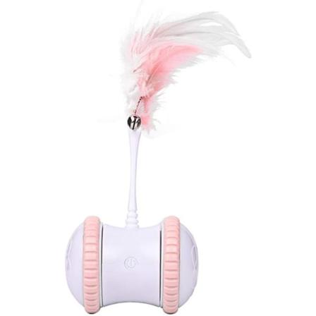 1 kpl Interaktiivinen sähköinen lelu kissa- ja koiraeläimille, USB-virralla toimiva flipperi