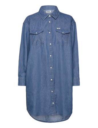 Wrangler | Denim Shirt Dress | XS