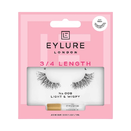 Eylure 3/4 length 008 Lösögonfransar & färgning Unisex ONESIZE