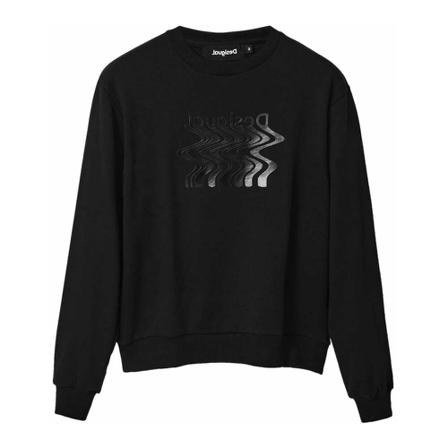 Desigual Sweatshirts & Hoodies Sort, Dame