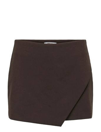 Onlmist-Yasmine Wrap Skort Tlr Noos Brown ONLY