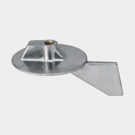 Yamaha Anod zink fena för 60-90hk motorer, originaldel 668-45371-02, skyddar mot korrosion i saltvatten, material zink.