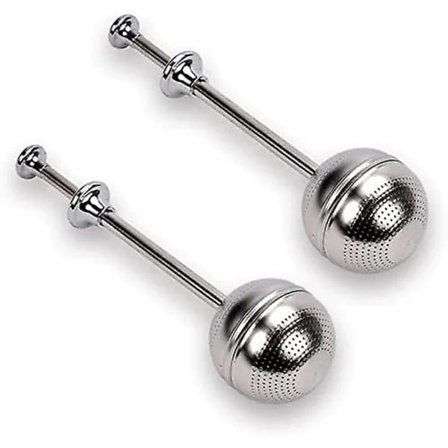 Tesil med langt håndtag i rustfrit stål 304