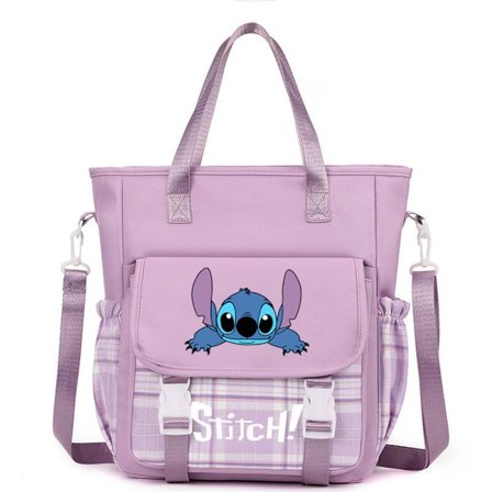 Stitch kangaskankainen olkalaukku