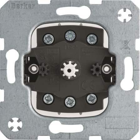 Hager 384203 Vridbrytare 2-polig, Strömbrytare & vägguttag