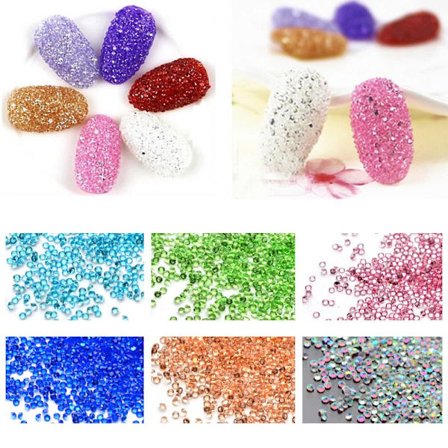 Micro rhinestone , glaskristaller , Zircon