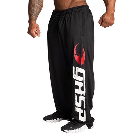 GASP Original Mesh Pants, Black/Red
