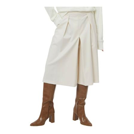 Silvian Heach Broek Rok with pleats , Wit , Dames , Maat: XL