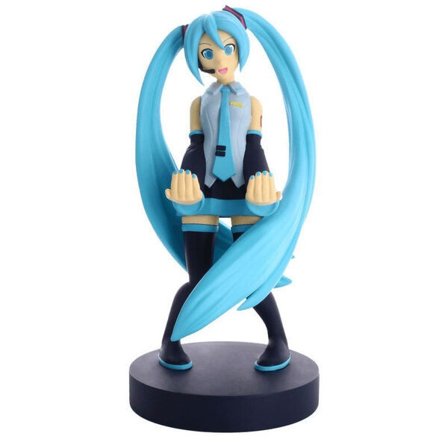 Hatsune Miku figurspændebeslag, 21 cm displaystativ