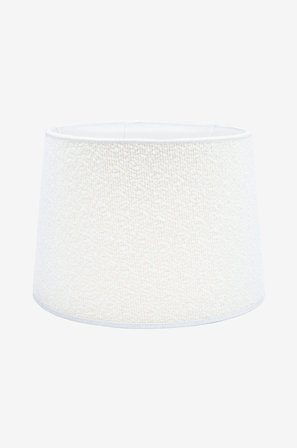 PR Home - Lampeskjerm Sofia Boouclette Blanc 20 cm - Hvit - Lampeskjermer - Fra Homeroom