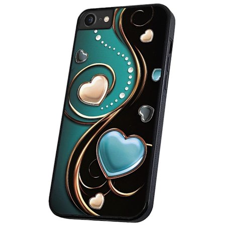 iPhone 16e - Skal/Mobilskal Hjärtan