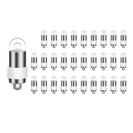 30 kpl Led-ilmapallovaloja, vedenkestäviä Mini Led-ilmapallovaloja, lämmin valkoinen paperilyhtyyn, ilmapalloon