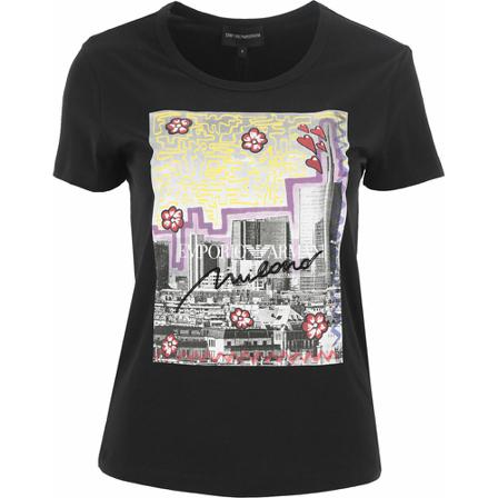 Emporio Armani T-Shirts Sort, Dame