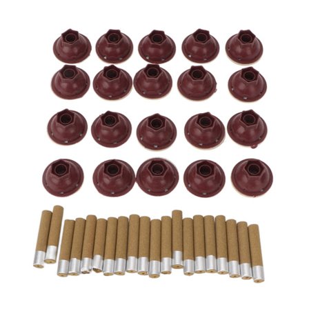 20 stk Moxibustion Stick Hudløft Helsepleie Moxibustion Brennende Kolonne for Spa-bruk