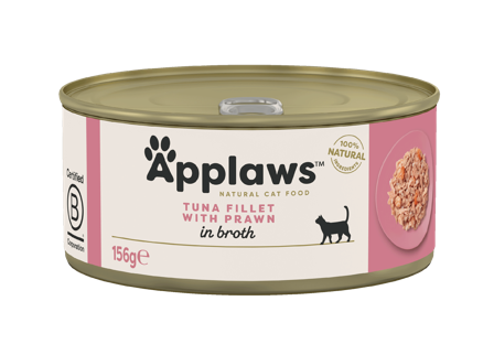 Applaws - Tunfiskfilet og reker 156 g - Katt - Kattefôr & kattemat - Våtfôr og våtmat - ZOO.no