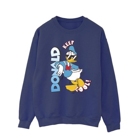 Disney Herr Donald Duck Cool Sweatshirt XXL Marinblå
