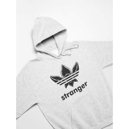 Stranger Things Huvtröja Sweatshirt T-shirt Tröja Demogorgon Small
