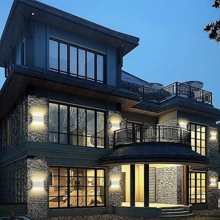 LED Utendørs/innendørs Vanntett Moderne Vegglampe Bad