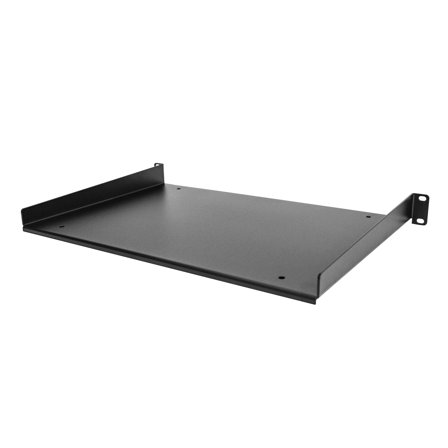 StarTech 1U Fixed Server Rack Mount Shelf, 12in Deep Steel Universal Cantilever Tray for 19" AV/Data/Network Equipment Rack with Cage Nuts & Screws,