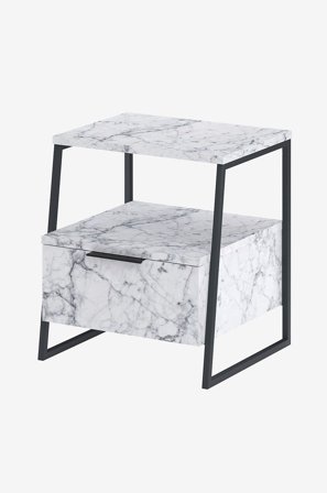 Homitis - Natbord Pal - Hvid - Sengeborde - Fra Homeroom