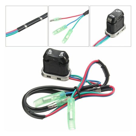 2 kpl Trim Tilt -kytkin perämoottorin lisävaruste Yamaha perämoottorille