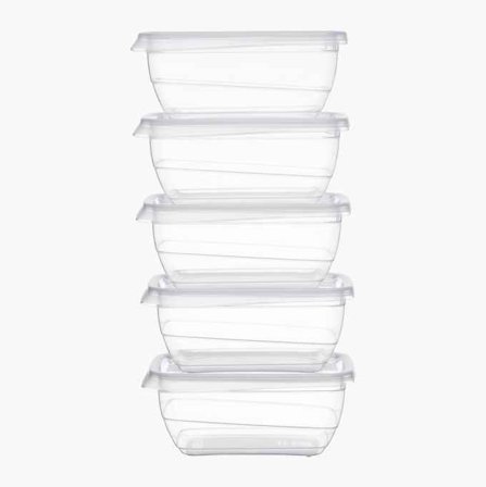 Matlåda 750 ml 5-pack - Biltema