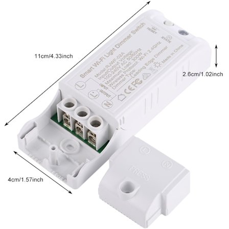 Triac Dimbar LED-drivare, energieffektiv LED-transformator för strip lights med ultrajämn dimning, idealisk för köksskåp sovrum (0/1-10V