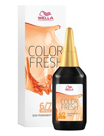 Wella Professionals Wella Professionals Color Fresh 6/7 Dark Brunette Blonde 75 Ml - Nude - 75 ML
